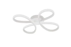 Sisustusvalaisimet^Trio Lighting kattovalaisin Fly LED 40 cm mattavalkoinen 400