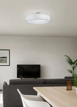 Sisustusvalaisimet^Trio Lighting kattovalaisin Hotel 50 cm 3xE27 valkoinen