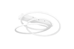 Sisustusvalaisimet^Trio Lighting kattovalaisin Darvin LED mattavalkoinen