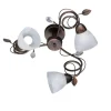 Sisustusvalaisimet^Trio Lighting kattovalaisin Traditio 3-os E14 rustiikki