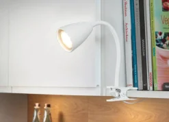 Sisustusvalaisimet^Trio Lighting klipsuvalaisin Wanda GU10 mattavalkoinen