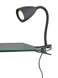 Sisustusvalaisimet^Trio Lighting klipsuvalaisin Wanda GU10 mattamusta