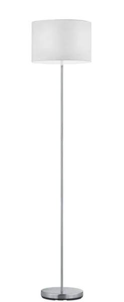 Sisustusvalaisimet^Trio Lighting lattiavalaisin Hotel E27 valkoinen