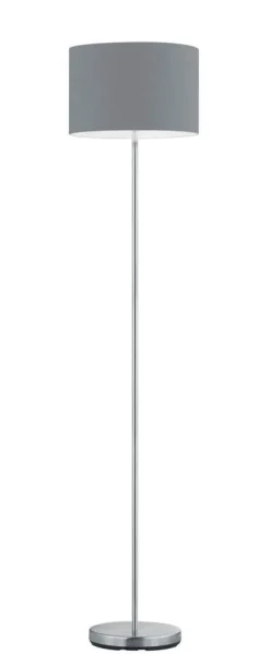 Sisustusvalaisimet^Trio Lighting lattiavalaisin Hotel E27 valkoinen