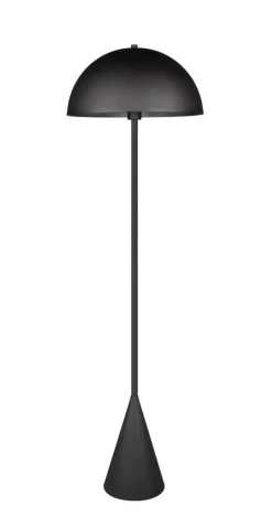 Sisustusvalaisimet^Trio Lighting lattiavalaisin Alfie E27 mattamusta