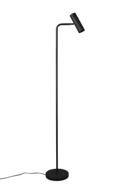 Sisustusvalaisimet^Trio Lighting lattiavalaisin Marley GU10 mattamusta