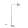 Sisustusvalaisimet^Trio Lighting lattiavalaisin Cosima E14 lämmin harmaa