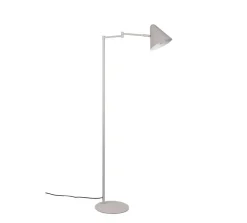 Sisustusvalaisimet^Trio Lighting lattiavalaisin Cosima E14 lämmin harmaa