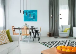 Sisustusvalaisimet^Trio Lighting lattiavalaisin Marley 5-os GU10 mattamusta