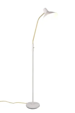 Sisustusvalaisimet^Trio Lighting lattiavalaisin Traveller E27 lämmin harmaa/mat