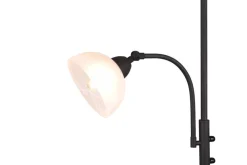 Sisustusvalaisimet^Trio Lighting lattiavalaisin Country E27+E14 rustiikki