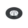 Sisustusvalaisimet^Trio Lighting LED alasvalo Zagros IP65 mattamusta pyöreä