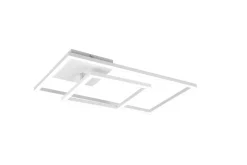 Sisustusvalaisimet^Trio Lighting LED kattovalaisin Padella mattavalkoinen