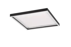 Sisustusvalaisimet^Trio Lighting LED kattovalaisin Rotonda neliö mattamusta