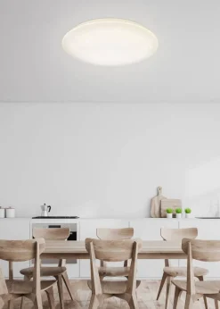 Sisustusvalaisimet^Trio Lighting LED kattovalaisin Nagano valkoinen starlight