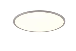 Sisustusvalaisimet^Trio Lighting LED kattovalaisin Yuma 60 cm harmaa/valkoinen