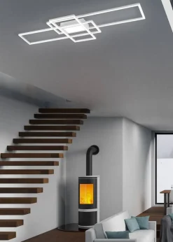 Sisustusvalaisimet^Trio Lighting LED kattovalaisin Irvine mattavalkoinen