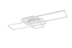Sisustusvalaisimet^Trio Lighting LED kattovalaisin Irvine mattavalkoinen