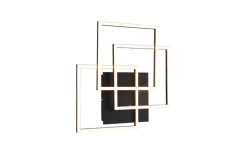 Sisustusvalaisimet^Trio Lighting LED kattovalaisin Mobile mattamusta