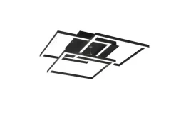 Sisustusvalaisimet^Trio Lighting LED kattovalaisin Mobile mattamusta