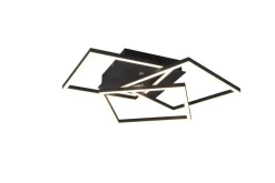 Sisustusvalaisimet^Trio Lighting LED kattovalaisin Mobile mattamusta