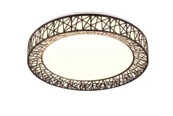 Sisustusvalaisimet^Trio Lighting LED kattovalaisin Cluster musta