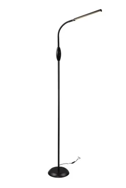 Sisustusvalaisimet^Trio Lighting LED lattiavalaisin Toro musta