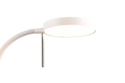 Sisustusvalaisimet^Trio Lighting LED lattiavalaisin Monza mattavalkoinen