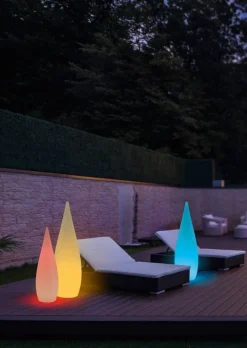 Sisustusvalaisimet^Trio Lighting LED lattiavalaisin Palmas 80 cm valkoinen RGBW