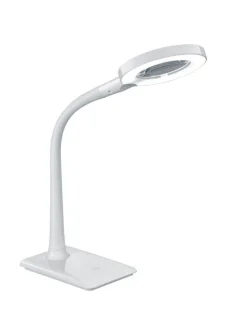 Sisustusvalaisimet^Trio Lighting LED pöytävalaisin Lupo valkoinen