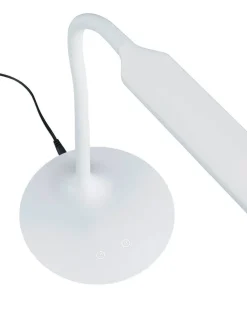 Sisustusvalaisimet^Trio Lighting LED pöytävalaisin Polo mattavalkoinen