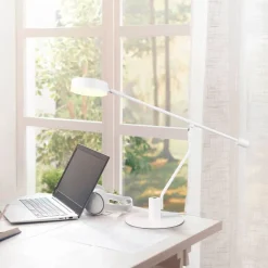 Sisustusvalaisimet^Trio Lighting LED pöytävalaisin Manduro mattavalkoinen