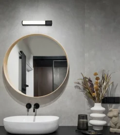 Sisustusvalaisimet^Trio Lighting LED seinävalaisin Piera H2O 41 cm mattamusta