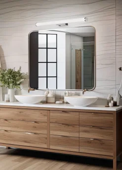 Sisustusvalaisimet^Trio Lighting LED seinävalaisin Mattimo H2O 60 cm kromi 4000