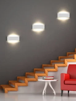 Sisustusvalaisimet^Trio Lighting LED seinävalaisin Concha 28 cm mattavalkoinen