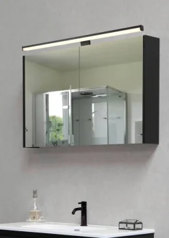 Sisustusvalaisimet^Trio Lighting LED seinävalaisin Lino H2O 60 cm mattamusta