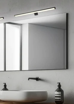 Sisustusvalaisimet^Trio Lighting LED seinävalaisin Lino H2O 60 cm mattamusta