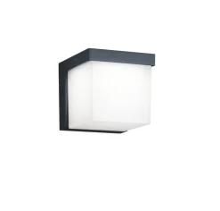 Ulkovalaisimet^Trio Lighting LED seinävalaisin Yangtze antrasiitti