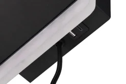 Sisustusvalaisimet^Trio Lighting LED seinävalaisin Fairfield mattamusta latausa