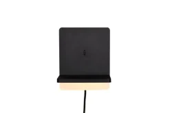 Sisustusvalaisimet^Trio Lighting LED seinävalaisin Fairfield mattamusta latausa