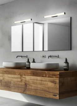 Sisustusvalaisimet^Trio Lighting LED seinävalaisin Mattimo H2O 60 cm mattamusta