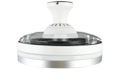 Sisustusvalaisimet^Trio Lighting LED tuuletinkattovalaisin Lindberg titaani sta