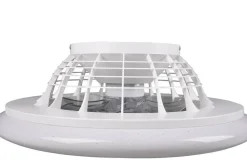 Sisustusvalaisimet^Trio Lighting LED tuuletinkattovalaisin Stralsund harmaa sta