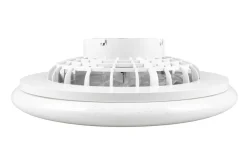 Sisustusvalaisimet^Trio Lighting LED tuuletinkattovalaisin Stralsund harmaa sta