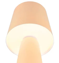 Sisustusvalaisimet^Trio Lighting pöytävalaisin Nubian E27 kellertävänruskea