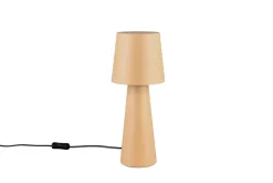 Sisustusvalaisimet^Trio Lighting pöytävalaisin Nubian E27 kellertävänruskea