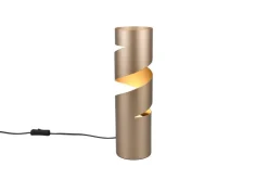 Sisustusvalaisimet^Trio Lighting pöytävalaisin Stream GU10 kahvinruskea