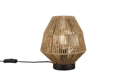 Sisustusvalaisimet^Trio Lighting pöytävalaisin Miki E27 ruskea