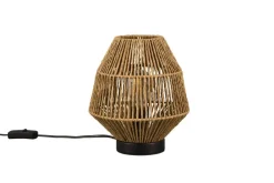 Sisustusvalaisimet^Trio Lighting pöytävalaisin Miki E27 ruskea