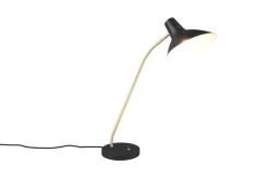 Sisustusvalaisimet^Trio Lighting pöytävalaisin Traveller E27 mattamusta/mattame